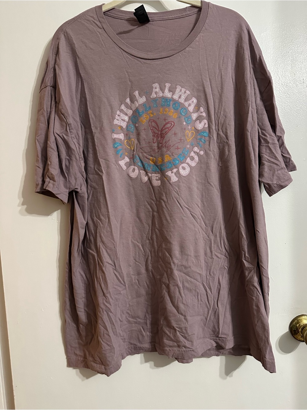 Gildan  Dollywood Graphic Tee with Pastel Print